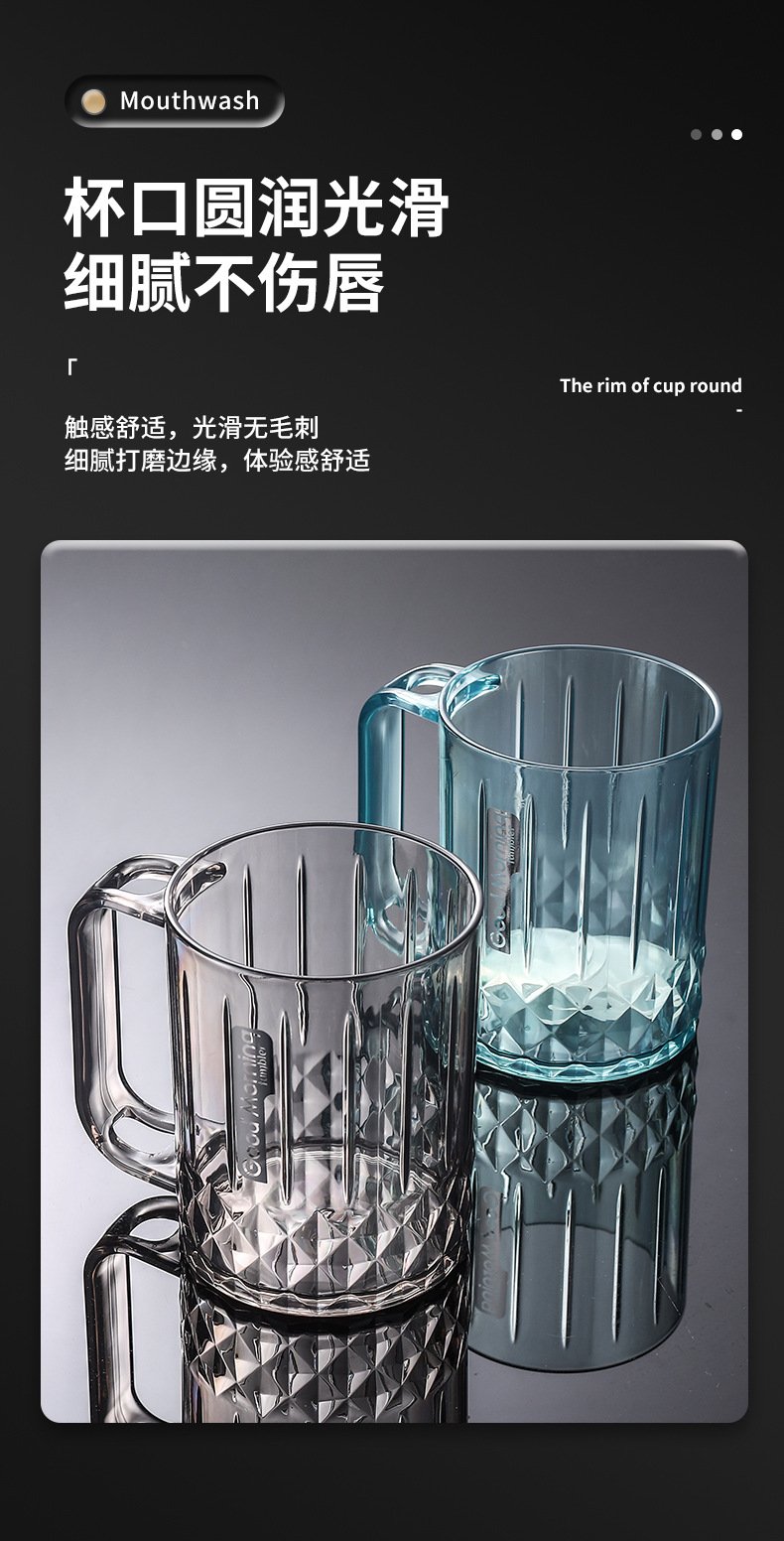 Wholesale of high-end household toothbrush cups with high appearance standards, couple washing cups, and creative toothbrush cups for student dormitories pic 8