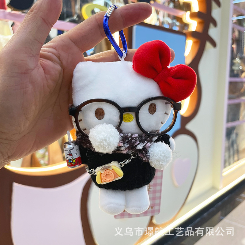 【 Authentic 】hellokitty plush bag Pendant for Girls, KT doll, Birthday gift, kt Cat pic 7