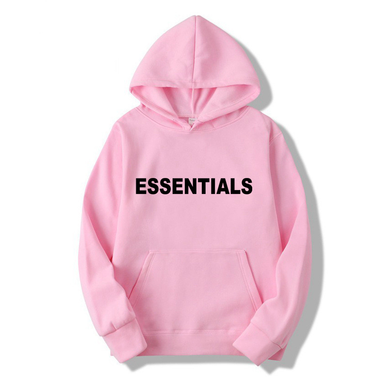 跨境essential复线潮牌新品情侣连帽卫衣情侣运动卫衣一件代发详情27