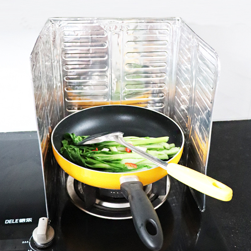 防溅油挡板挡油板厨房煤气灶台隔热用品防火耐高温铝箔炒菜防油板详情12