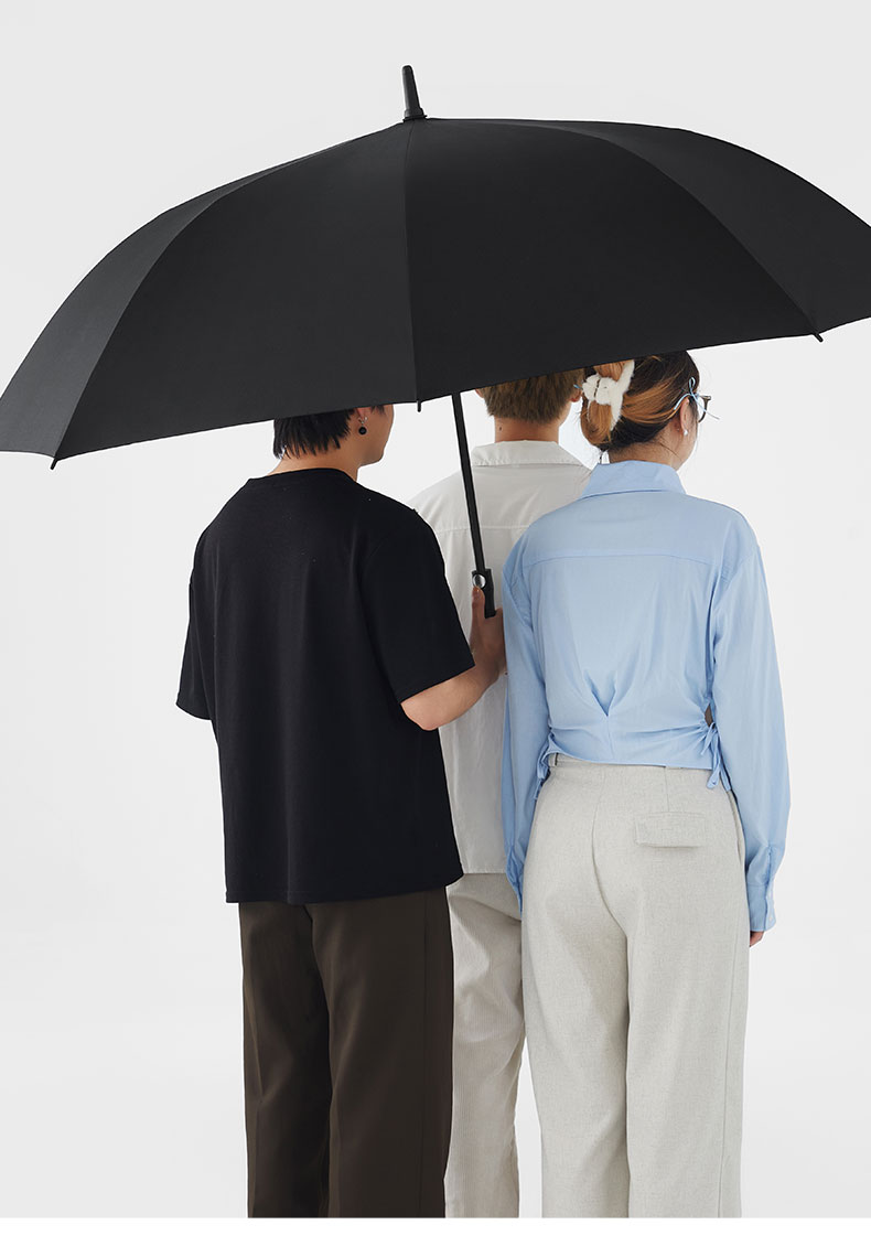 17Y双层自动弯柄伞晴雨两用女长柄雨伞男士大号加厚加固防风双人详情7