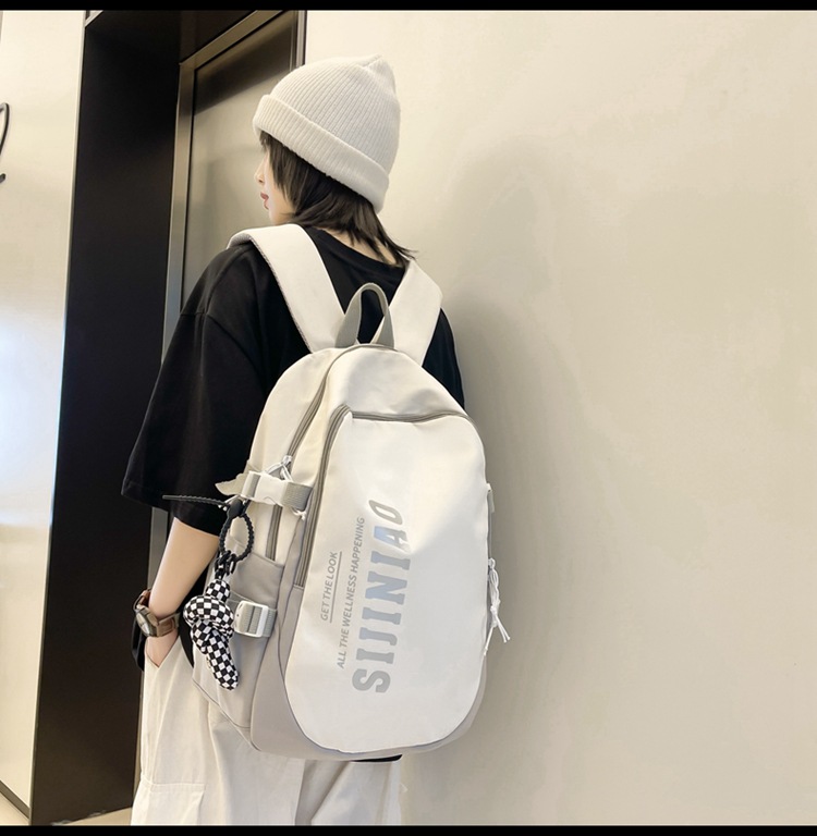 日系ins学院风中学生书包女生时尚耐磨电脑背包韩版大容量双肩包详情16