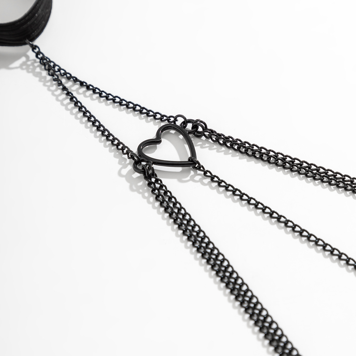 欧美跨境饰品性感链条金属腿环休闲身体链弹力带流苏辣妹大腿链详情37