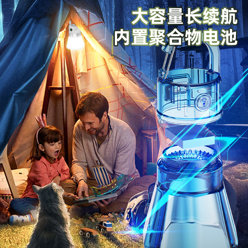 新款户外多功能瓶盖灯RGB氛围露营灯便携式水瓶灯手电筒详情10