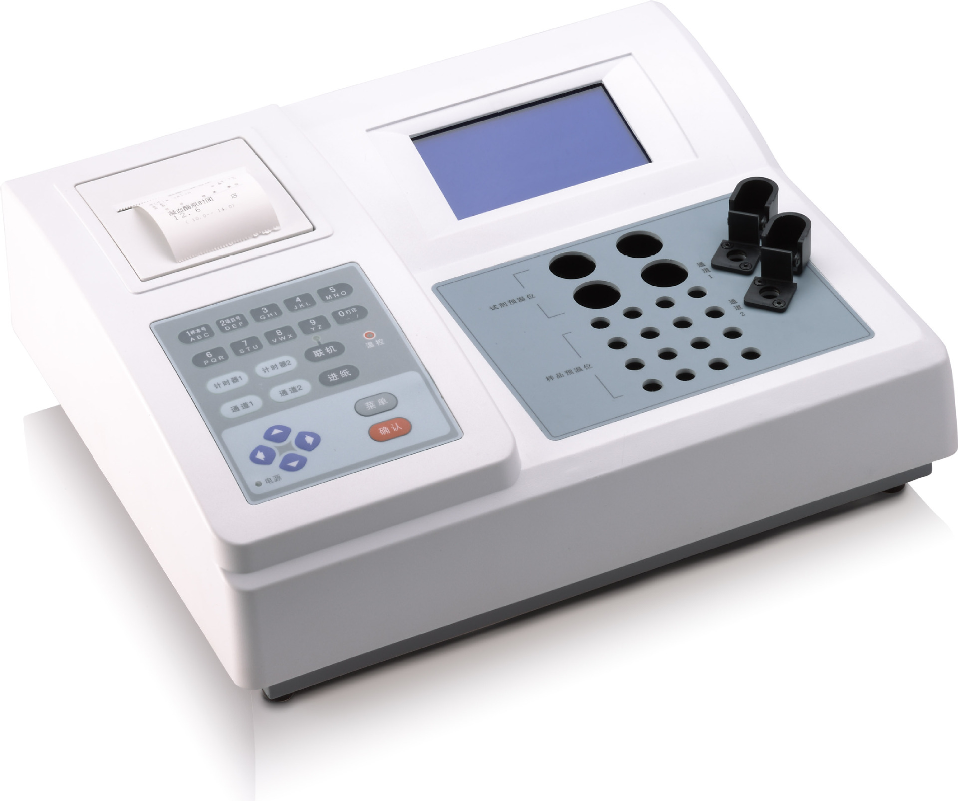 Cross-border exclusive semi-automatic dual-channel coagulation analyzer, Shengxin Kang SK5002 blood testing instrument, blood coagulation meter pic 6