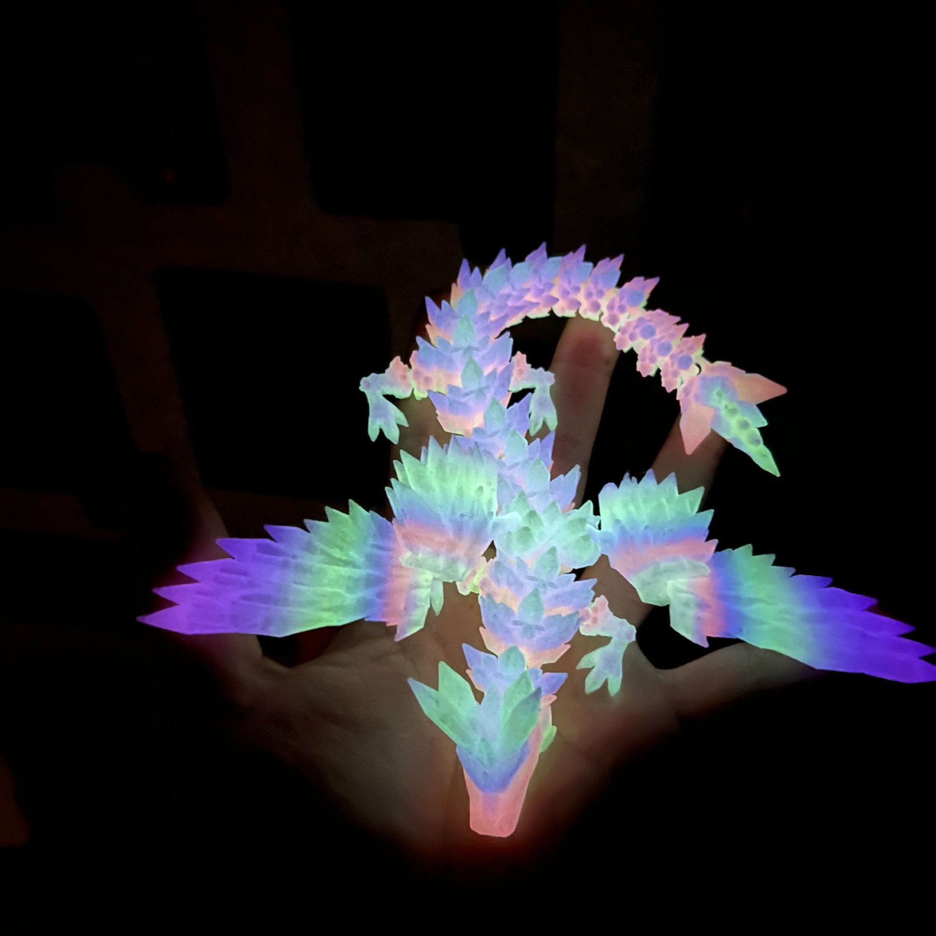 3D打印飞龙模型的3D打印高保材质任意造型适用于摆摊盲盒批发销小详情12