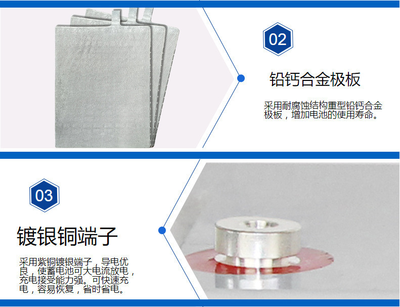 太阳能蓄电池、应急电源、储能胶体铅酸蓄电池12v12ah详情13