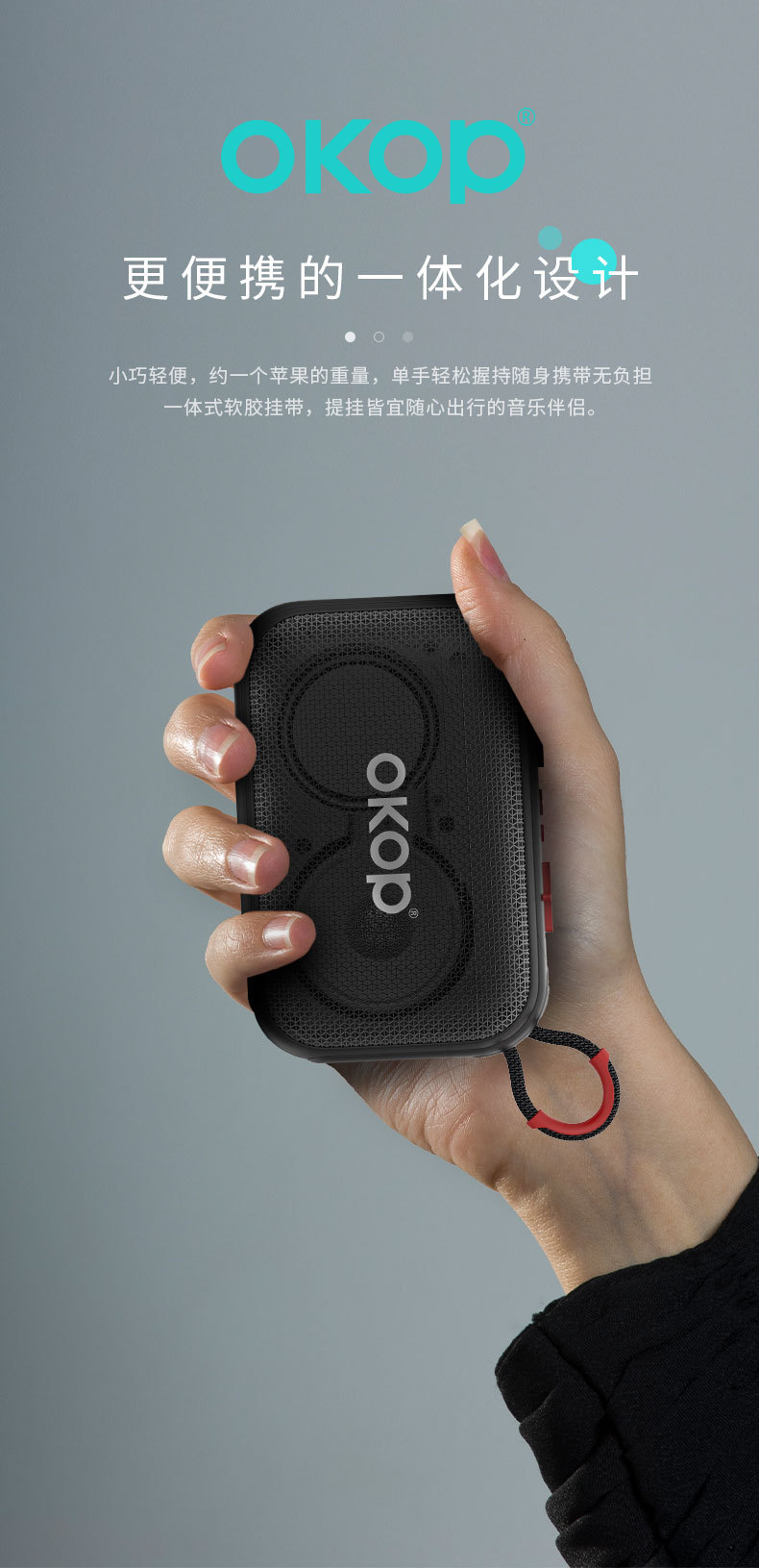 814 Bluetooth speaker lanyard, outdoor portable cross-border bestseller, desktop small speaker, card-inserting subwoofer, ultra-long battery life pic 12