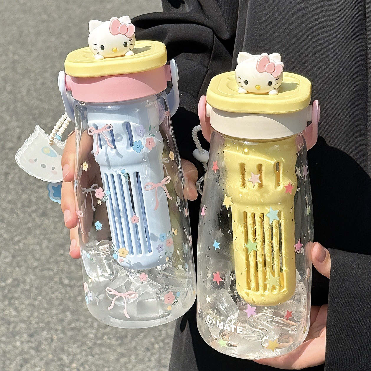 2025年新款爆款ins双饮杯夏季女学生上学外出吸管杯子伴手礼礼物详情1