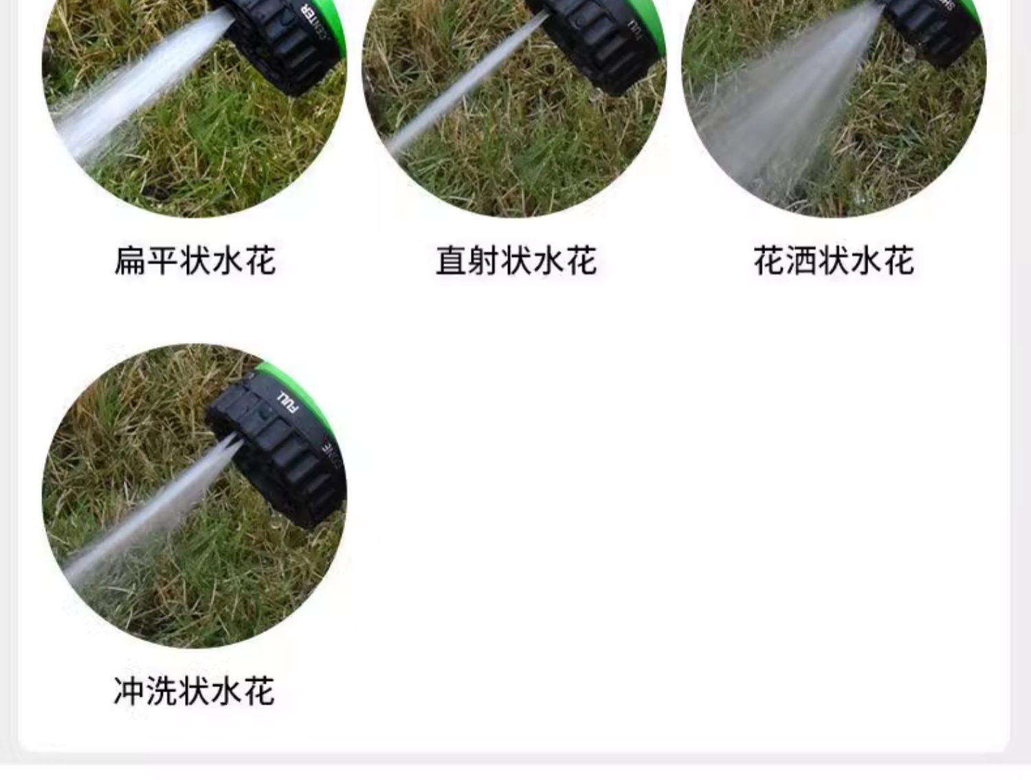 跨境专供洗车水枪套装花园洒水浇花三倍伸缩水管家用农用水枪套装详情8