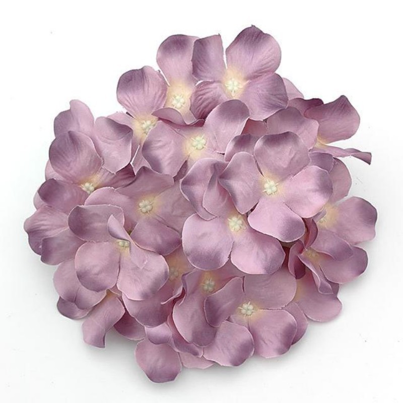 仿真绣球花头婚庆花墙路引罗马柱装饰插花道具材料绢布假绢花批发详情16