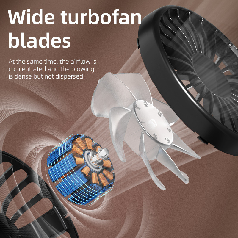 原厂跨境F7夹子喷雾充电小风扇学生宿舍户外多功能夹扇喷雾风扇详情14