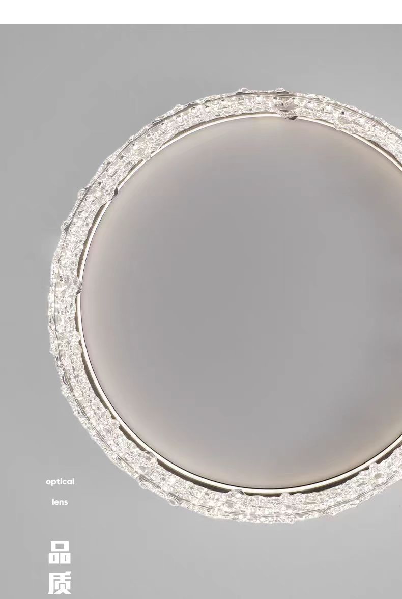 The new Italian minimalist main light is modern, simple, light luxury and elegant. It is a ceiling light for the master bedroom pic 8