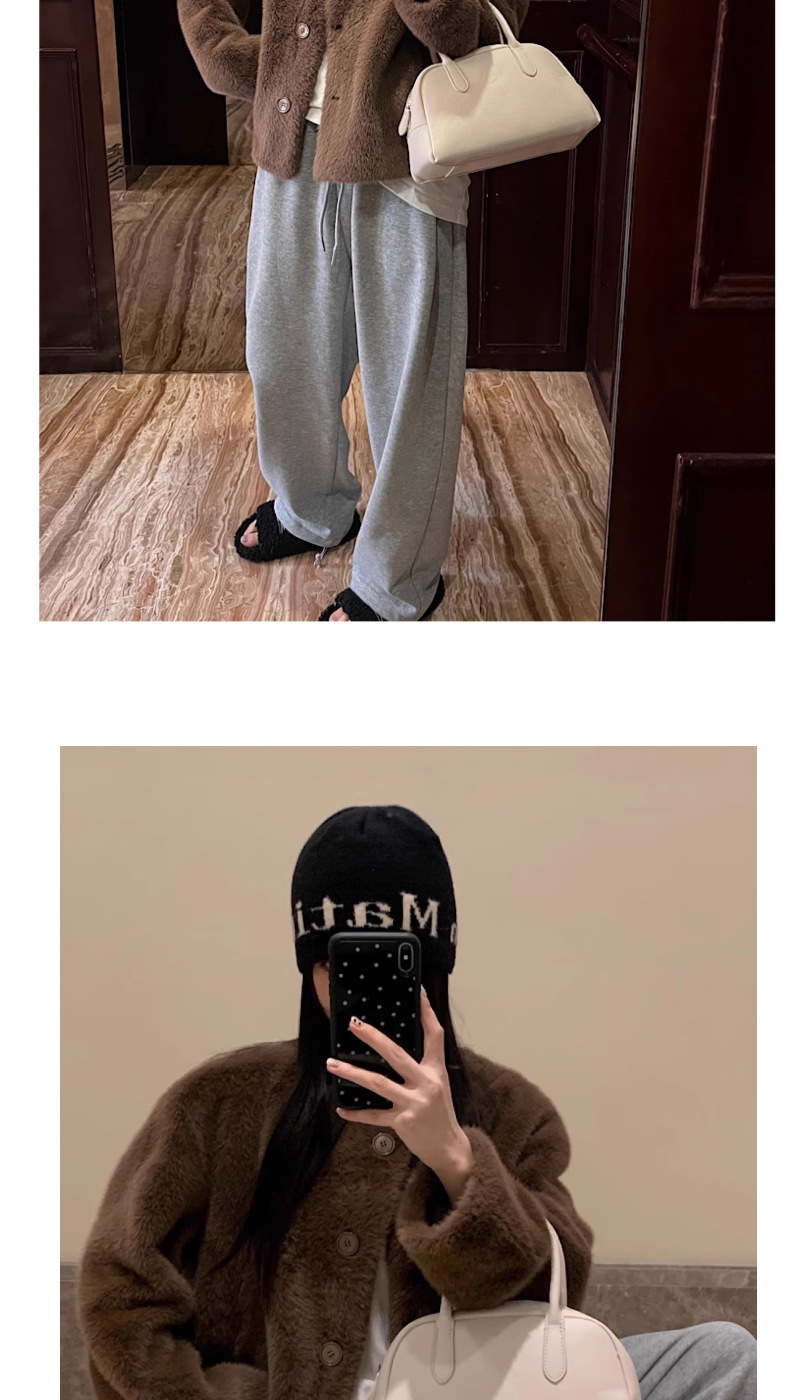 秋冬短款貂仿皮草外套女2025小个子丹麦气质新款名媛海宁貂皮大衣详情7