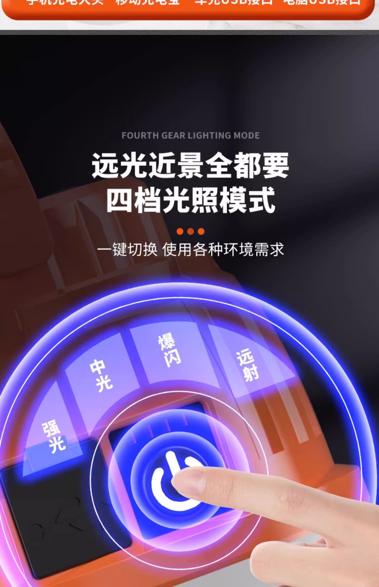 露营灯led充电户外照明超亮野营地帐篷摆摊超长续航家用应急挂灯详情9