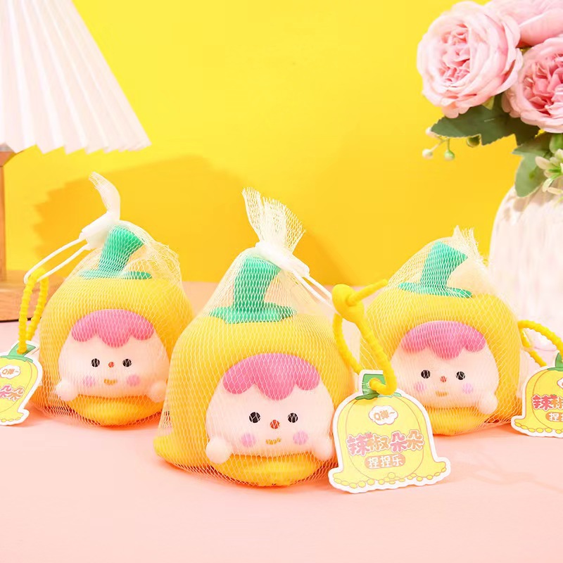 仿真辣椒朵朵减压玩具食玩捏捏乐解压公仔发泄神器儿童迷你详情1