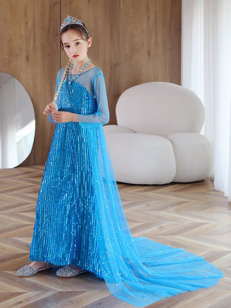 魔法棒套装宝石王冠女童皇冠头饰发箍首饰品冰雪奇缘艾莎公主皇冠详情13