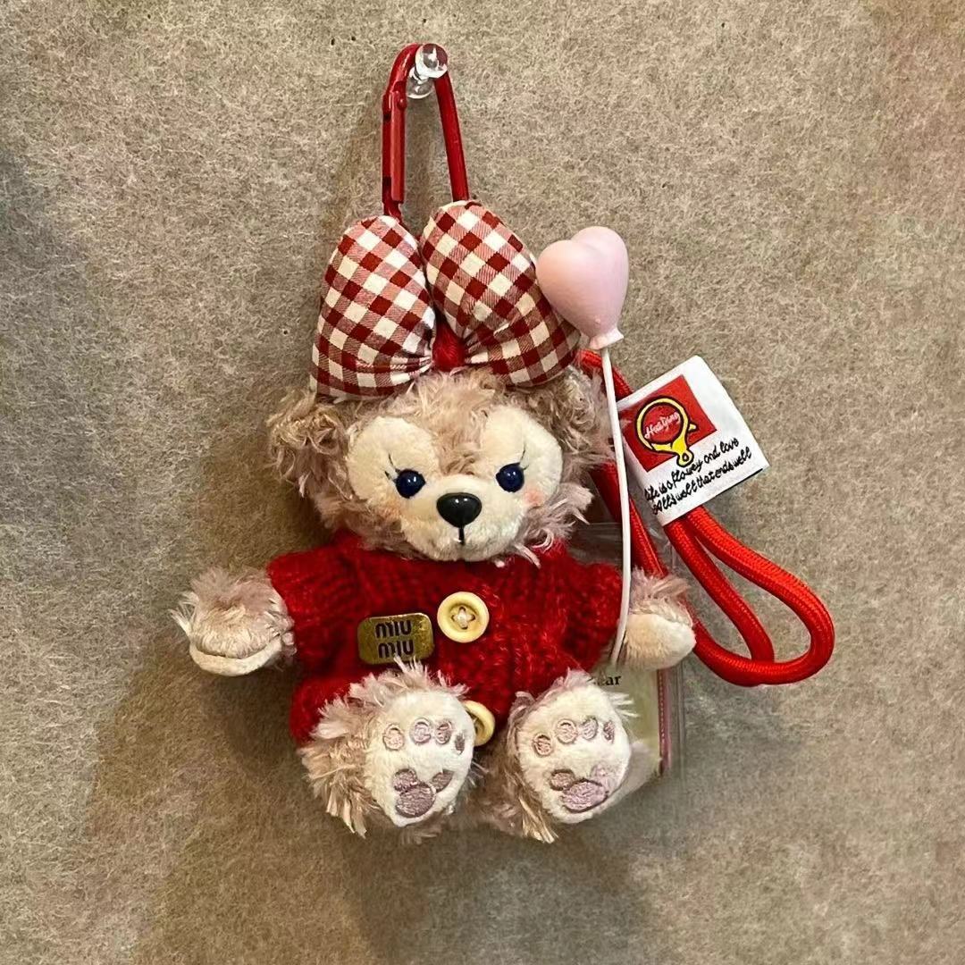 Shirley Rose bag pendant, Daphne Bear car keychain, doll, plush doll, birthday gift for men and women pic 6