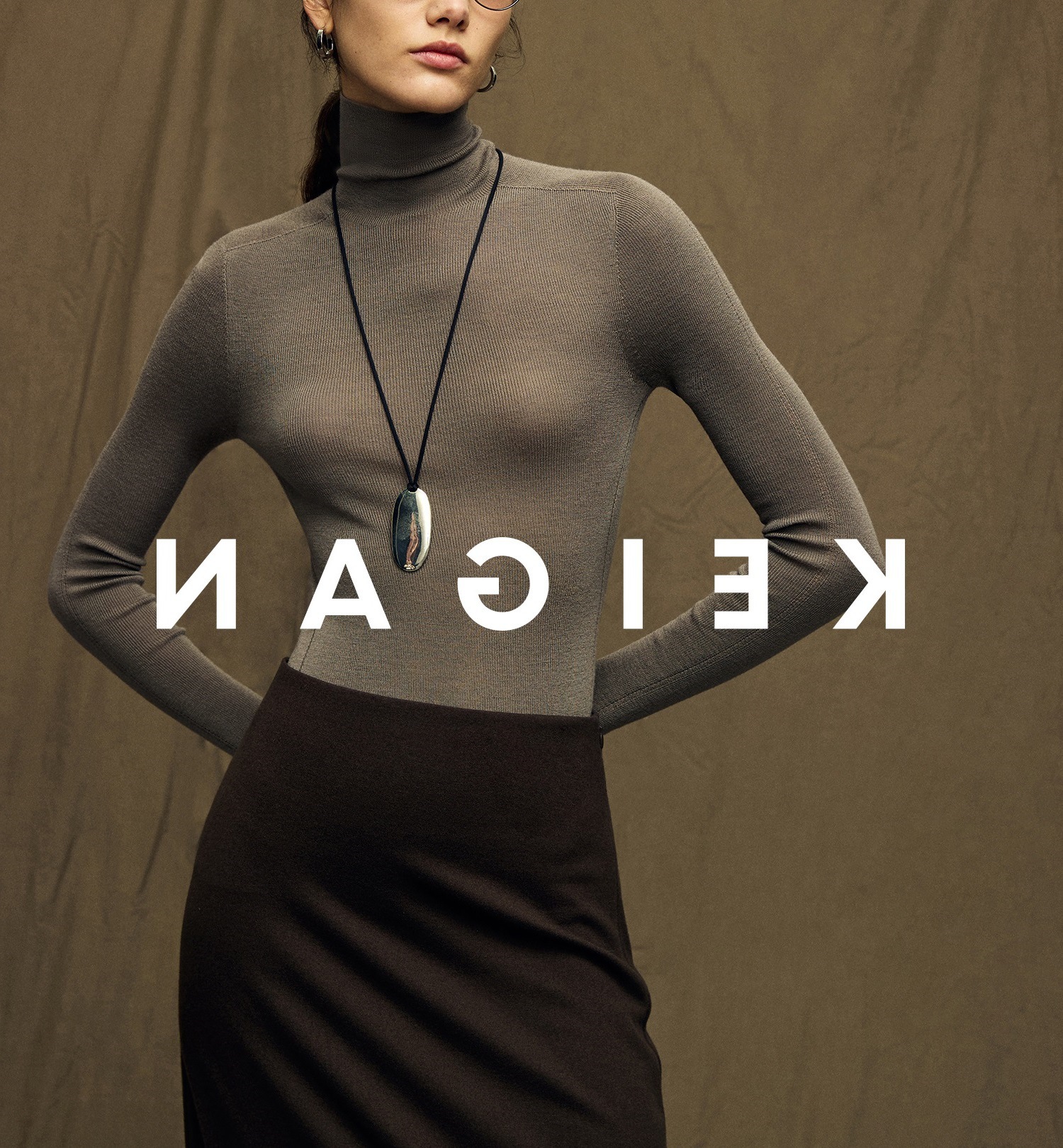 Italian 嵿 luxury 120s washable 160s gold wool 18-needle seamless base knit top for women pic 5