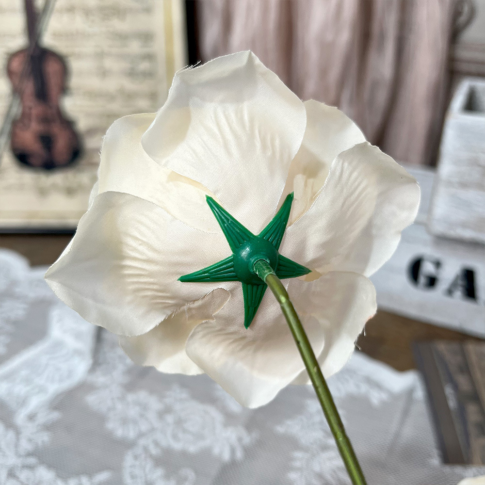 3头钻石玫瑰仿真假花束成品人造绢花婚庆地排用花塑料花婚礼布置详情8