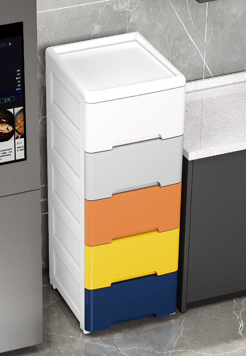 抽屉式收纳柜家用客厅卧室整理储物柜大容量落地多层玩具置物柜子详情22