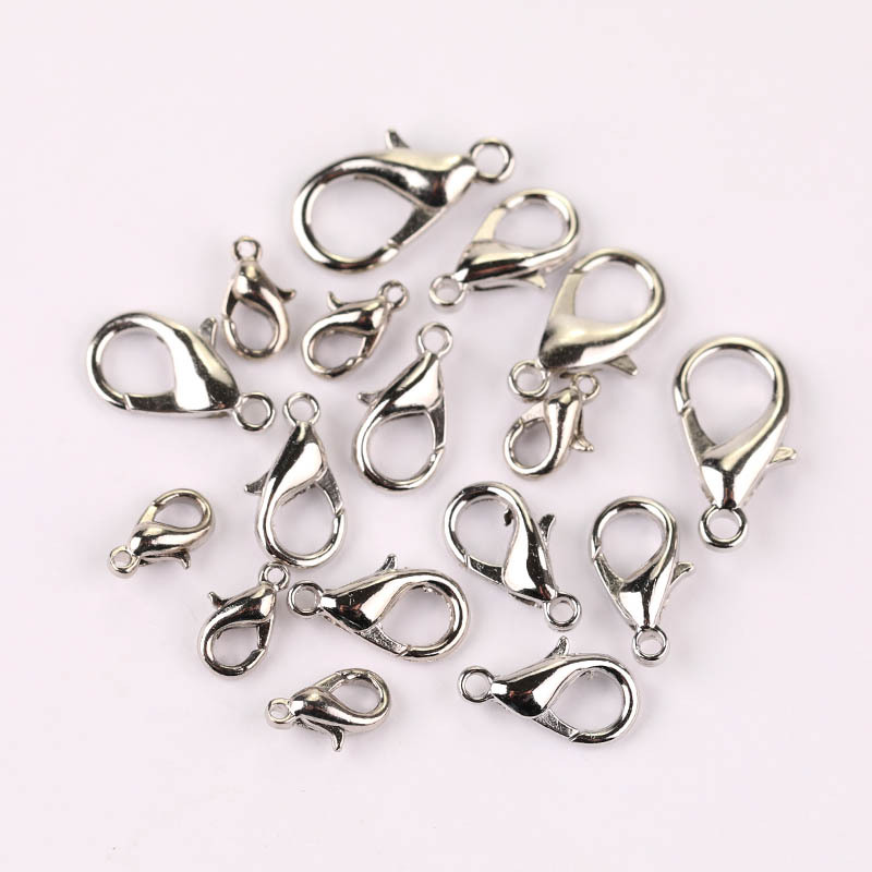 工厂直销diy配件龙虾扣饰品连接扣 饰品扣 手链项链手工材料详情8