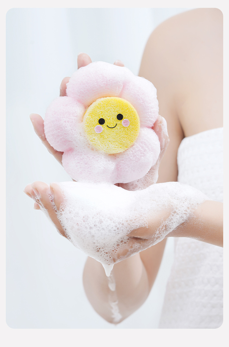 Yuesi home patented flower-shaped dense milk foam SPA bath详情12