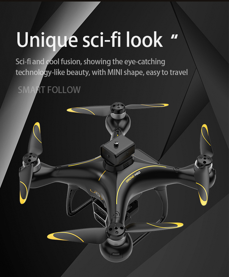 跨境航拍双摄无人机无刷四轴飞行器光流避障遥控外贸飞机高清航拍详情3