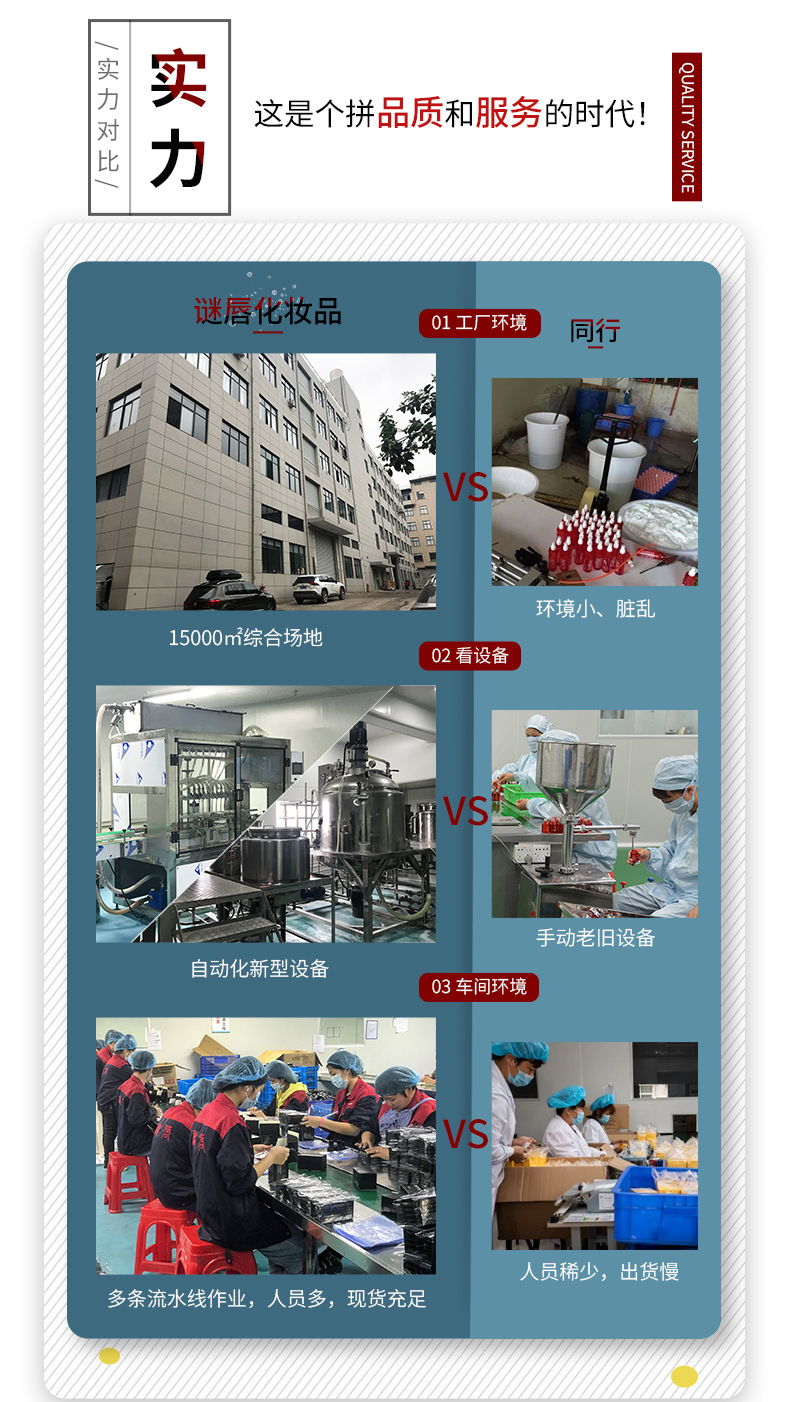 2025春季新款跨境专供单支彩盒装唇彩唇釉工厂不沾杯哑光唇釉现货详情12