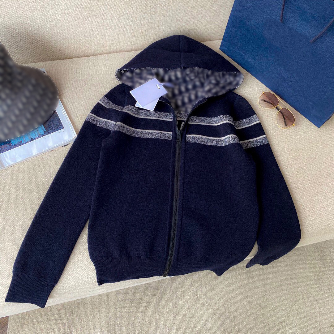 南油原单工厂私渠2024精品女装批发针织连帽拉链开衫外套男女通用详情8