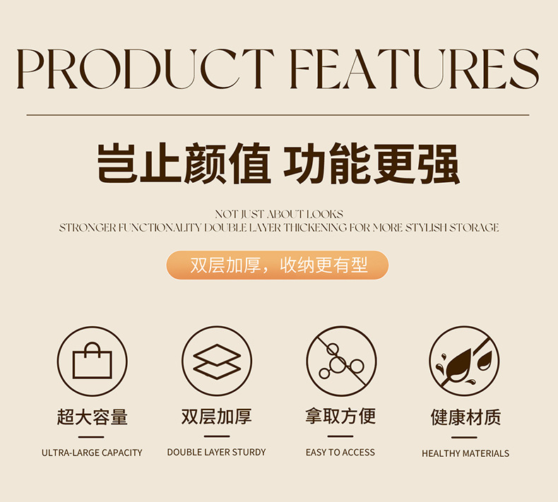 新款卡通搬家打包袋大容量布艺被子收纳袋家用防尘防潮整理袋批发详情3