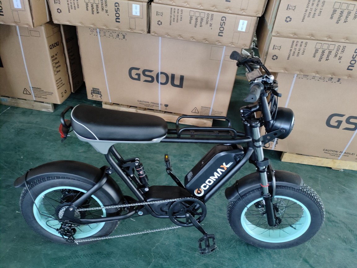 Cross-border DirtBike 18-inch super520t2 Fat tire 4.0 electric lithium battery-powered off-road bicycle pic 4