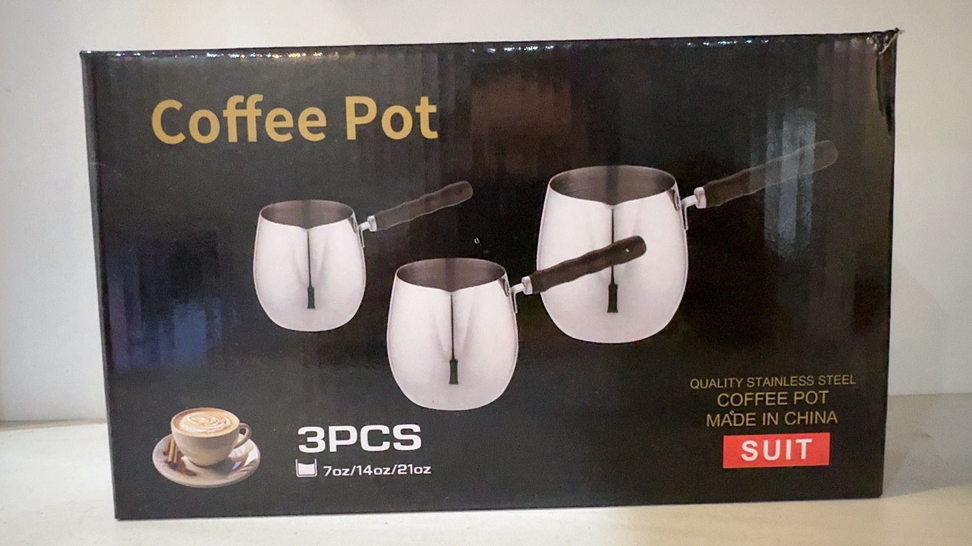 304 stainless steel latte art milk cup, small oil-pouring pot, hot oil baby food pot, milk pot, long handle, household oil-pouring pot pic 11