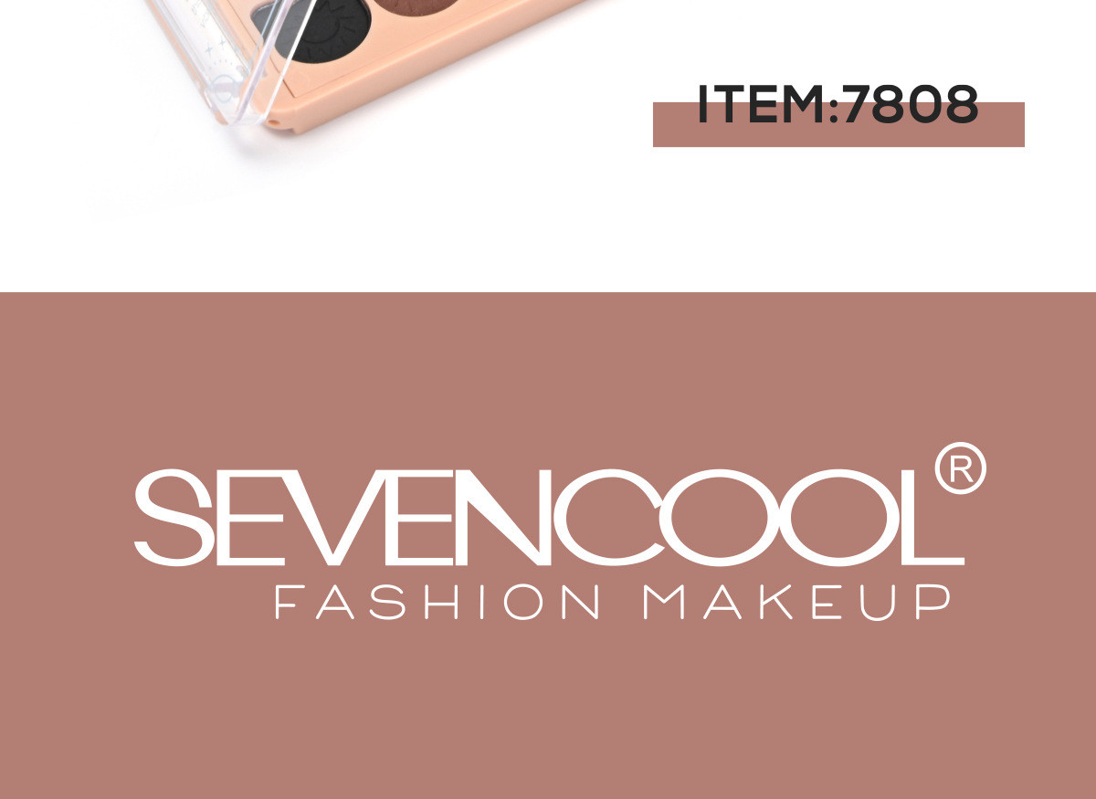 SEVENCOOL眼影多色大盘彩妆珠光哑光眼影高光拼盘跨境外贸专供详情16