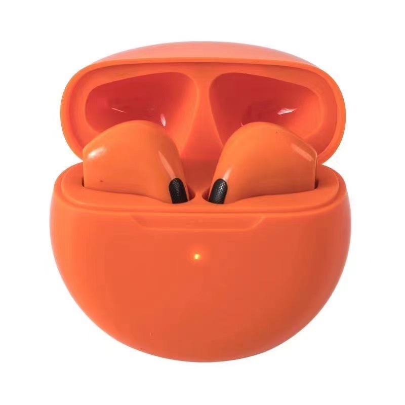 Huaqiangbei PRO6 dual-ear in-ear wireless Bluetooth headphones J6 Business Bluetooth TWS sporty touch style pic 4