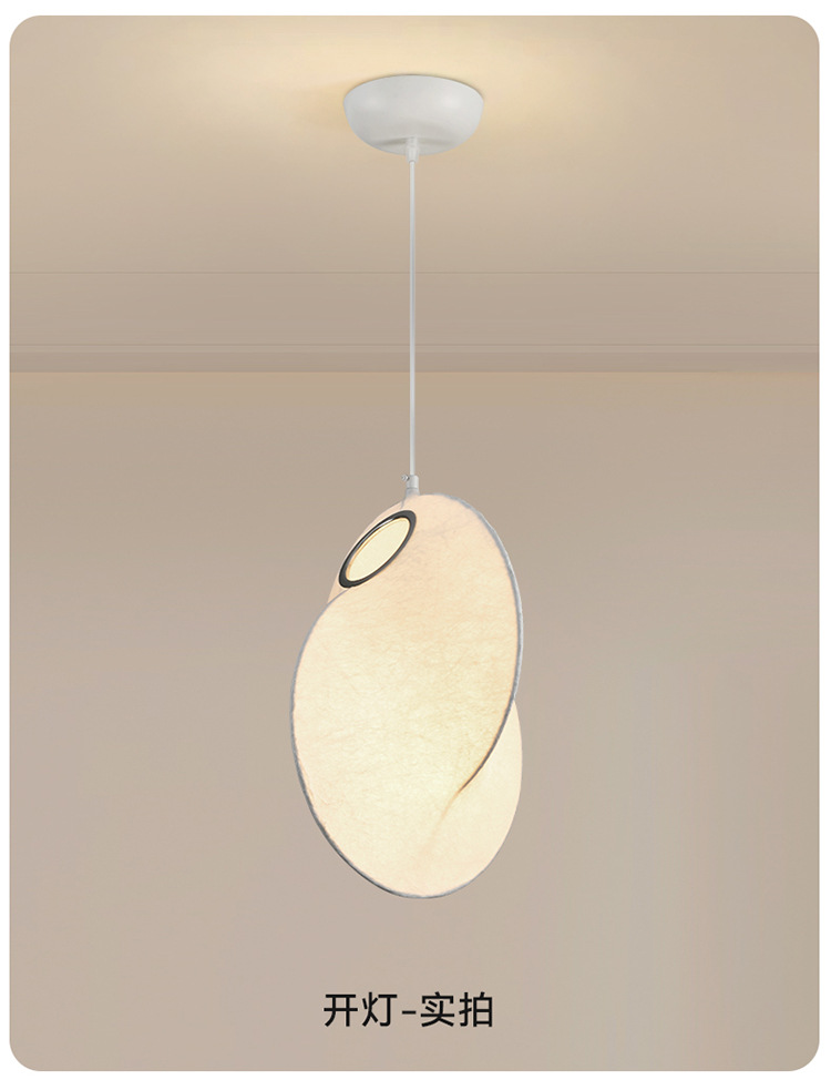 Lanterns, round balls, fabric chandeliers, new Chinese-style simple and creative bedroom, dining room, bar counter, Japanese silk tea room, Zen lamps pic 10