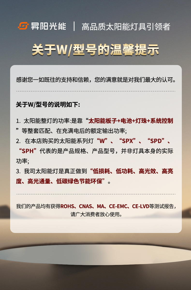 新款户外防水庭院灯 太阳能人体感应投光壁灯 路灯庭院照明 天黑自动亮功能详情12