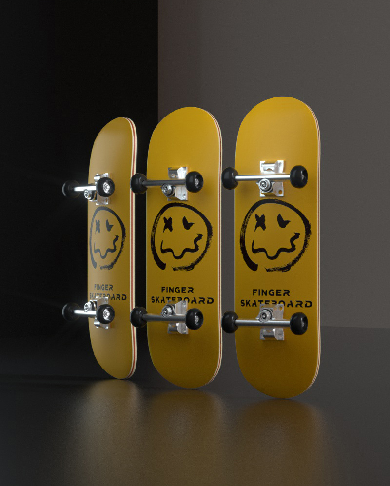 跨境亚马逊抖音手指滑板玩具男孩礼物指尖滑板专业级带轴承双翘板详情9