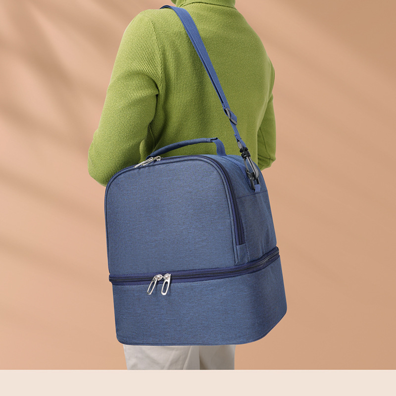 New multi-layer mummy bag, breast milk preservation ice bag, mother and baby storage bag, refrigerated milk carrying bag, portable and insulated milk storage bag pic 1
