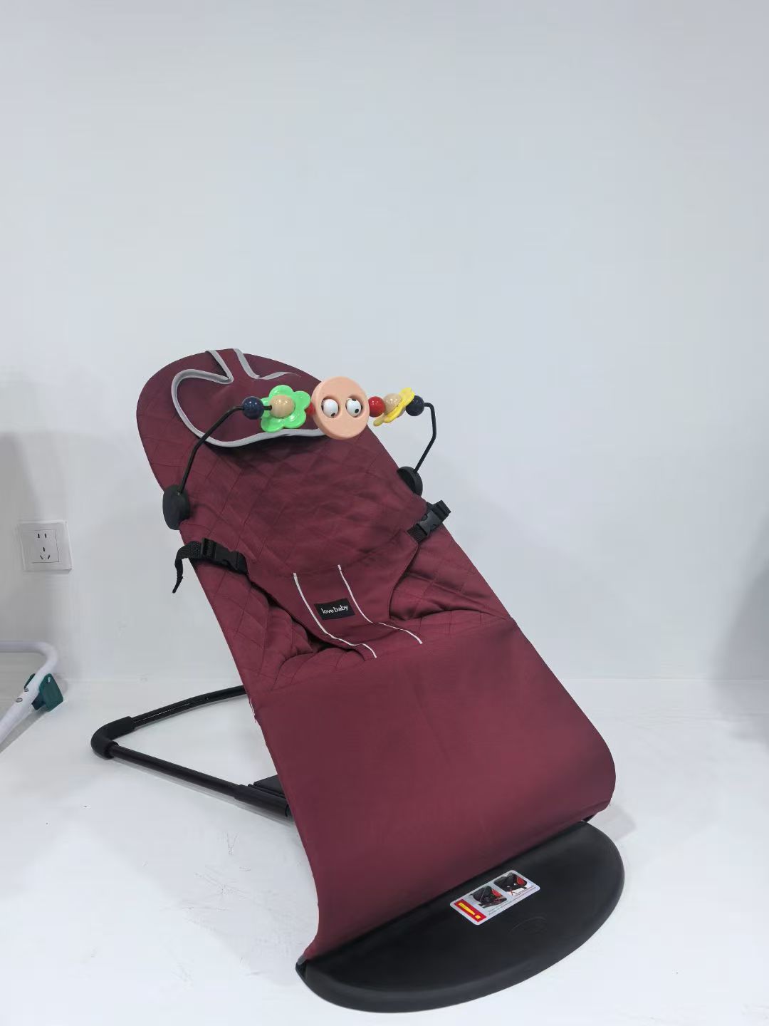 婴儿摇摇椅新生儿宝宝安抚摇篮哄睡哄娃神器母婴婴儿摇椅厂家直供详情8
