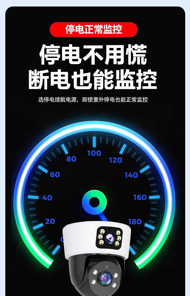 The home monitor for camera surveillance can provide night vision, indoor monitoring camera network, high-definition intelligent wireless WIFI pic 20