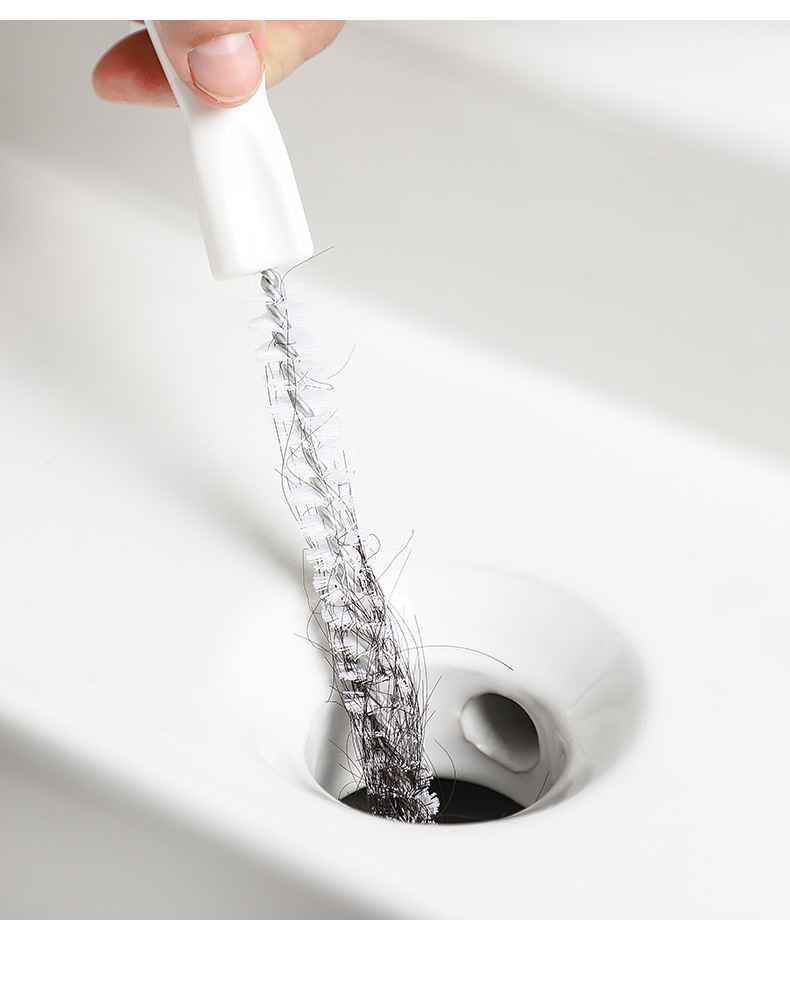 管道疏通器通下水道毛发清理器洗脸水池清洁刷通水管神器疏通工具详情4