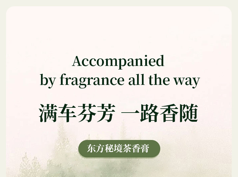 Wholesale of Oriental Gardenia Car Fragrance Solid Ointment: Long-lasting fragrance, deodorizing, car interior fragrance, anti-spillage pic 1