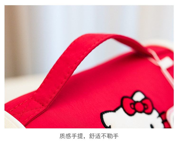 五金牌彩色Hello Kitty便携手提包保温袋托特包礼品双肩包16寸电脑包详情10