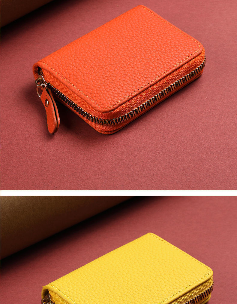 卡包大容量多卡位驾驶证件套男女防消磁防盗刷零钱包精致高档小巧详情14