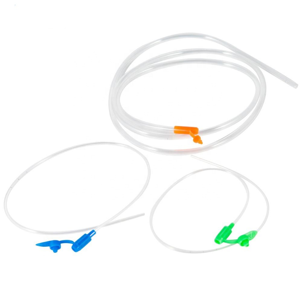跨境专供一次性PVC喂食管医用级鼻饲管英文独立包装成人儿童胃管详情9