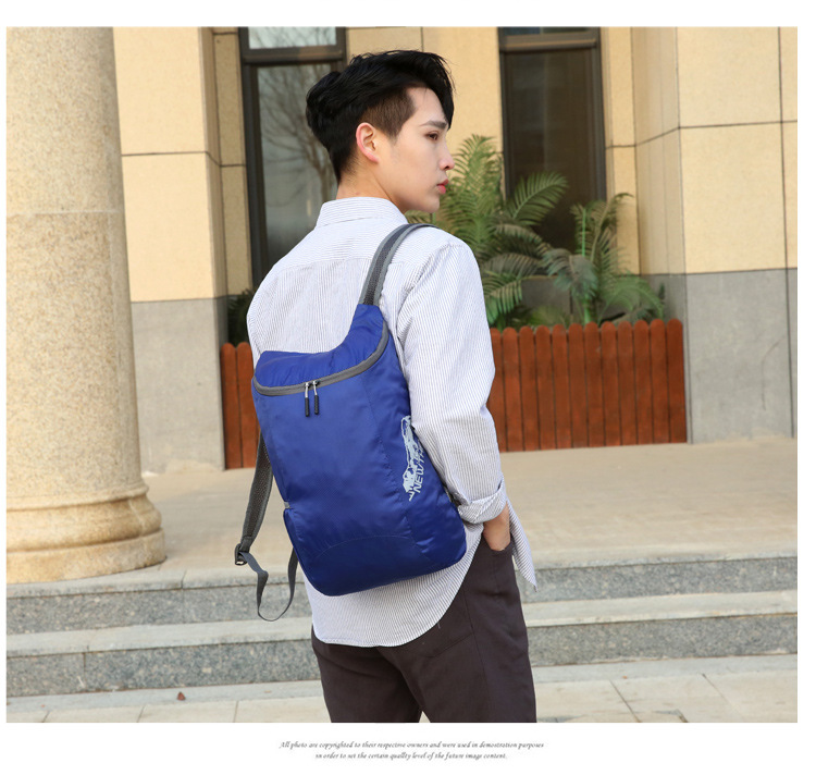 Wholesale of cross-border best-selling ultra-light skin bags, casual travel portable storage bags, and multi-functional foldable backpacks pic 22