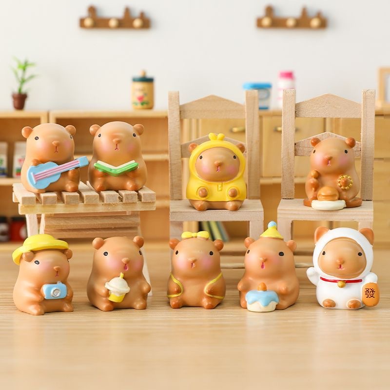 新款九尾狐山海灵狐潮玩盲盒手办网红公仔桌面装饰摆件礼物批发详情23