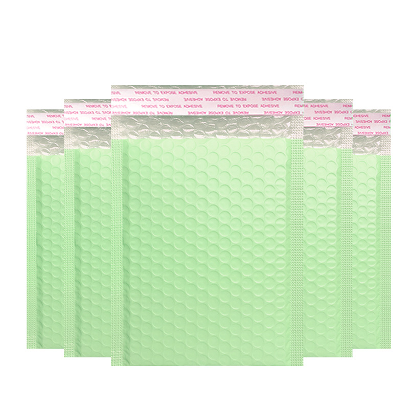 Colored bubble bags, nude pink co-extruded film bubble envelopes, clothing packaging bubble foam bags, express delivery packing bags pic 13