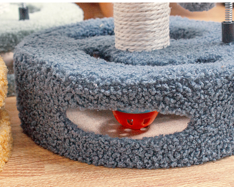 Cat climbing frames, small cat toys, cat scratch boards, cat jumping platforms, creative sunflower and sisal cat scratch posts, wholesale of cat supplies pic 12